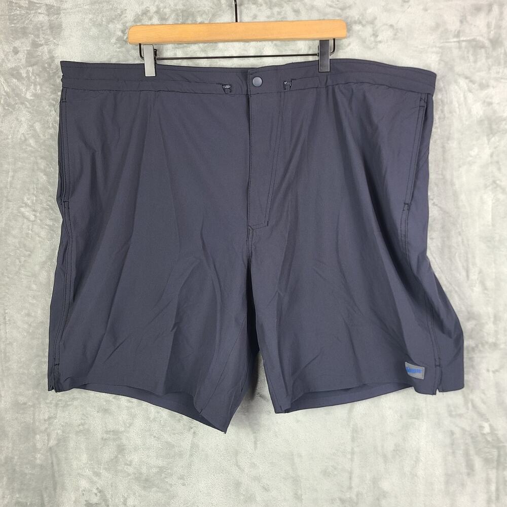 Duluth Cannonball Hybrid Shorts Armachillo Liner Drawstring Gray Mens Size 48